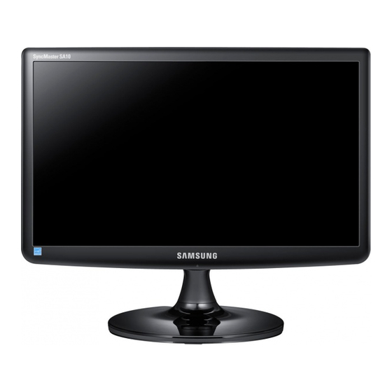 Samsung SyncMaster S19A10N Manual Del Usuario