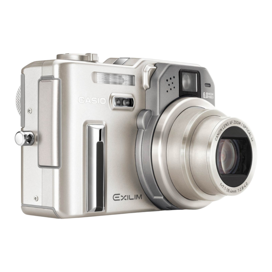 Casio Exilim EX-P600 Guia Del Usuario