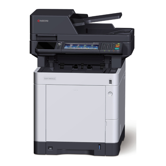 Kyocera ECOSYS M6035cidn Manual Del Usuario