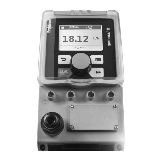 ProMinent gamma/ X Manuales Complementarios