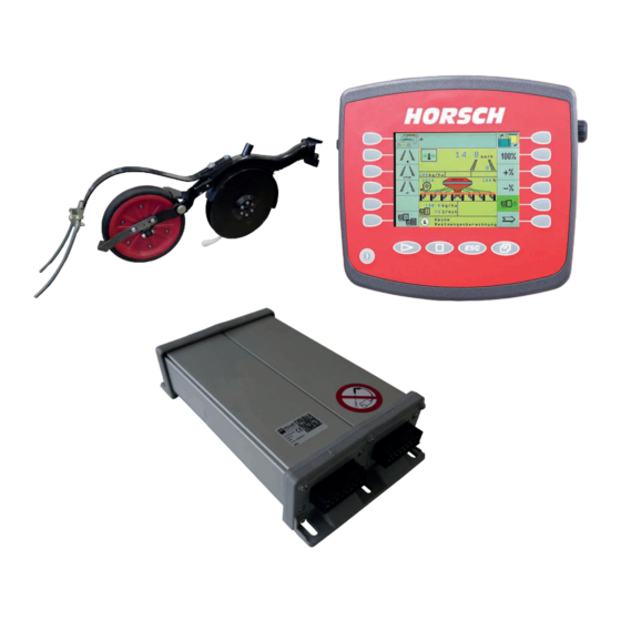 horsch Midi 10.11 Manuales