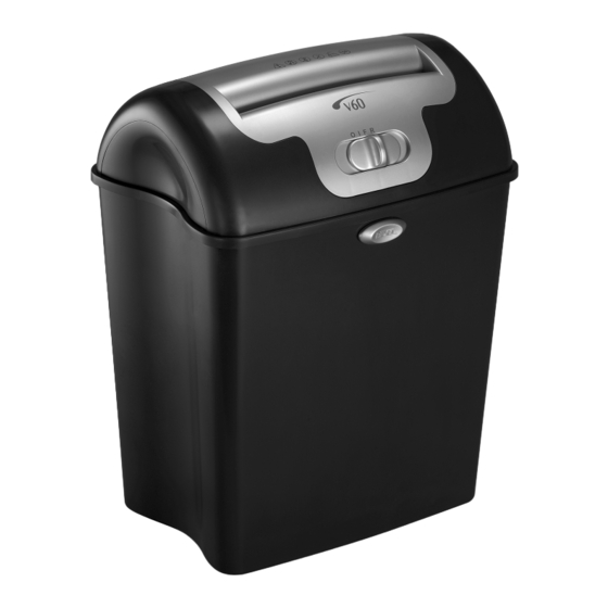 Rexel V60 Instucciones De Funcionamiento
