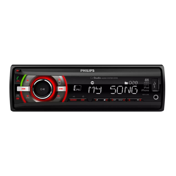 Philips CE133 Manual Del Usuario