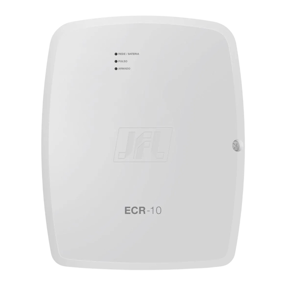 JFL Alarmes ECR 10 Manual De Usuario