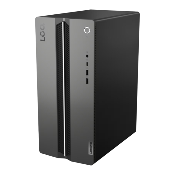 Lenovo LOQ Tower 17IRR9 Guia Del Usuario