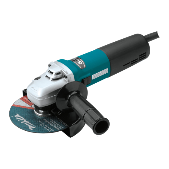 Makita 9566CV Manual De Instrucciones