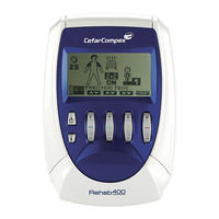 CefarCompex Rehab 400 Manual Del Usuario
