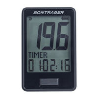 Bontrager RIDEtime Manual Del Usuario