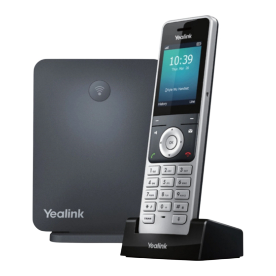Yealink W60P Guia De Inicio Rapido