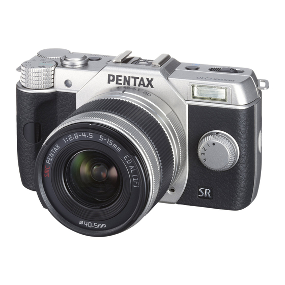 Pentax Q10 Manuales