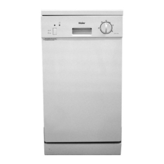 Haier DW9-AFM Manual Del Usuario