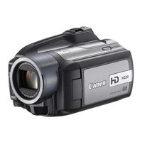 Canon VIXIA HG20 Manual De Instrucciones