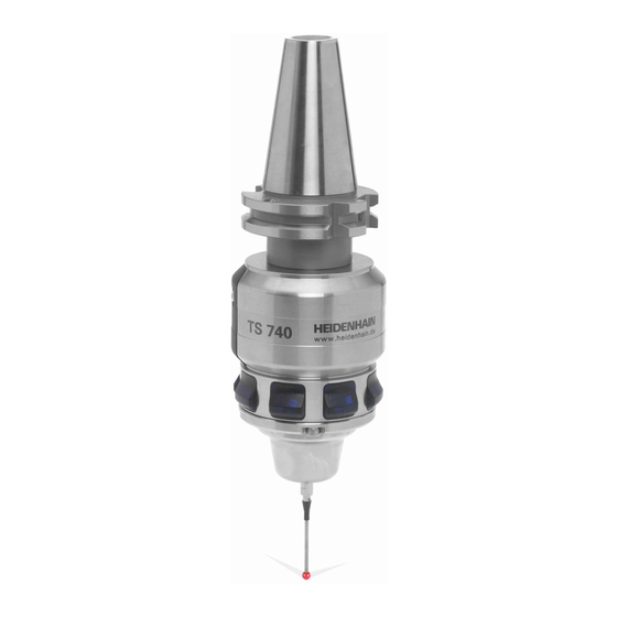 HEIDENHAIN TS 740 Instrucciones De Montaje