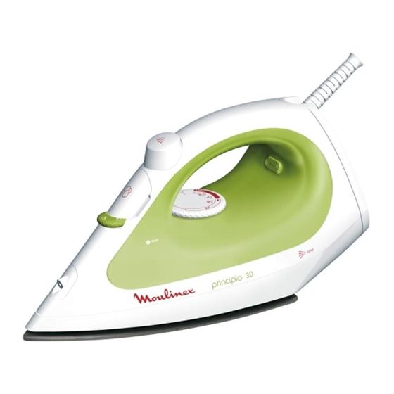 Moulinex PRINCIPIO Manual De Instrucciones