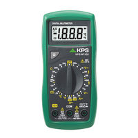 Kps MT420 Manual De Instrucciones