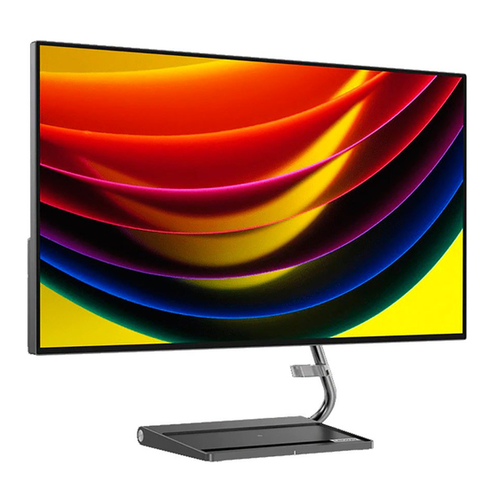 Lenovo Qreator 27 Guia Del Usuario