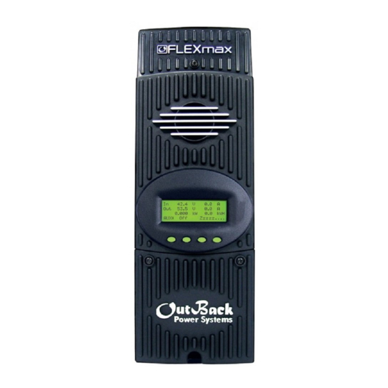 OutBack Power FLEXmax 80 Guia De Inicio Rapido