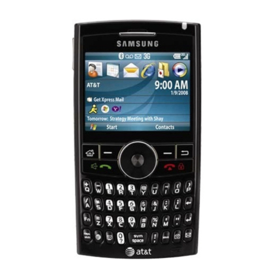 Samsung SGH-i617 Guia Del Usuario