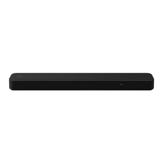 Sony HT-S2000 Guia De Ayuda