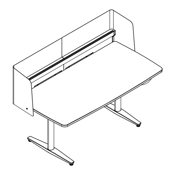 vitra. Playns Single Desk Manuales