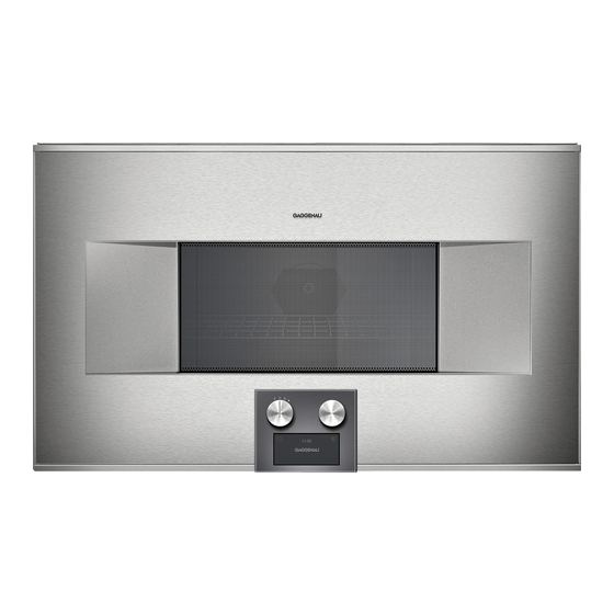 Gaggenau BM 450 Instrucciones De Uso