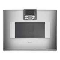 Gaggenau BM 454 Instrucciones De Uso