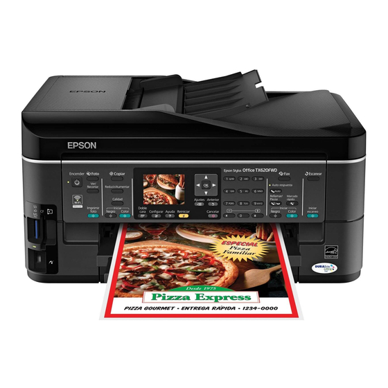 Epson Stylus Office TX620FWD Manuales