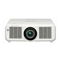 Panasonic PT-MZ570 Instrucciones De Operación