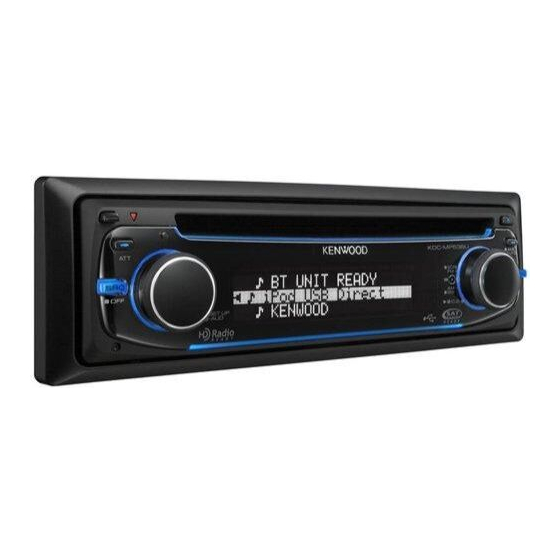 Kenwood KDC-X592 Manual De Instrucciones