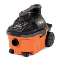 RIDGID WD4071MRT0 Manual Del Usuario