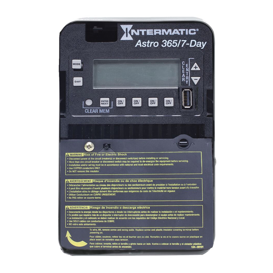 Intermatic ET2845C Instrucciones De Instalación Y Configuración