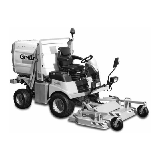 Grillo FD 1500 2WD Manuales