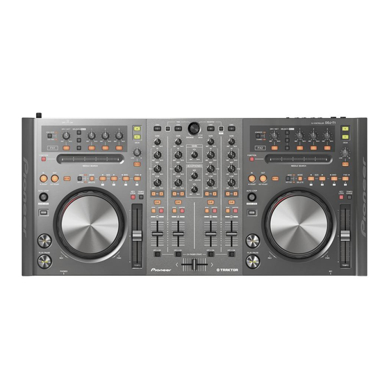 Pioneer DDJ-T1 Manuales