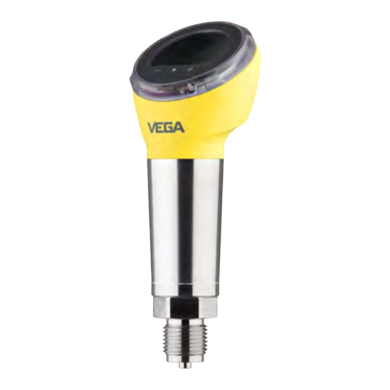 Vega VEGABAR 39 Instrucciones De Servicio