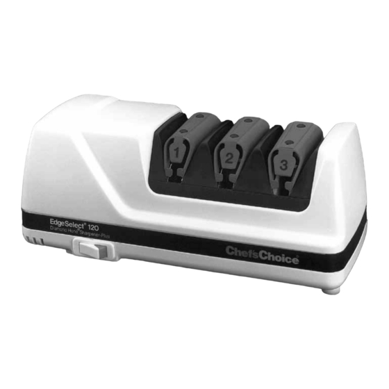 Chef's Choice EdgeSelect Diamond Hone 120 Manual De Instrucciones