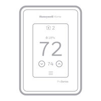 Honeywell Home T10+ Pro Manual Del Usuario