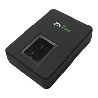 ZKTeco ZK9500 Manual De Usuario