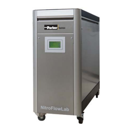 Parker NitroFlow Lab Manuales