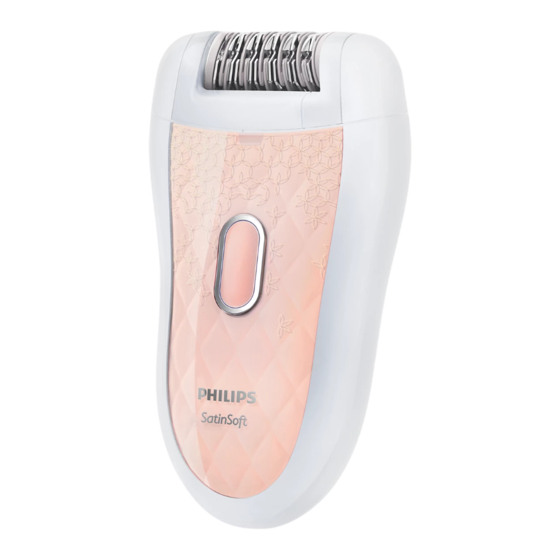 Philips SatinSoft HP6519 Manual De Instrucciones