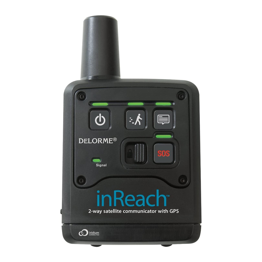 DeLorme inReach Guia De Inicio Rapido