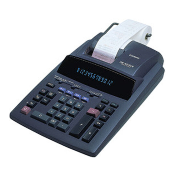 Casio DR-420TER Guia Del Usuario