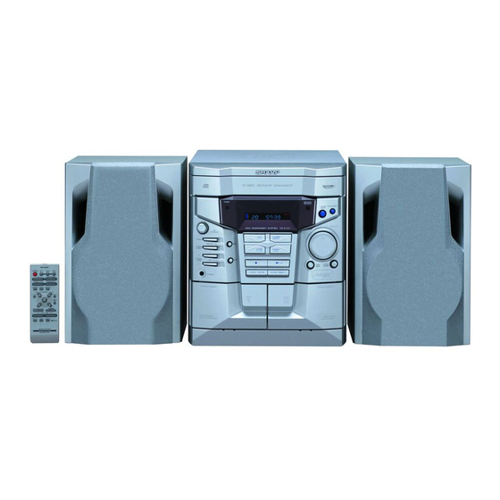 Sharp CD-E200H Manual De Instrucciones