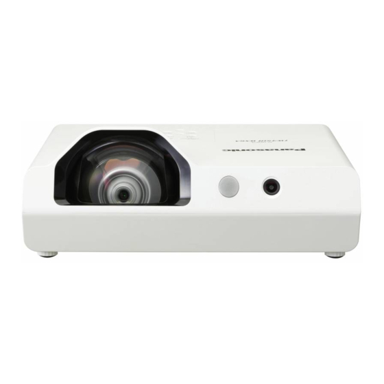 Panasonic PT-TW370 Instrucciones De Operación