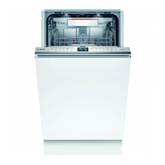 Bosch SPV6ZMX23E Manual De Usuario