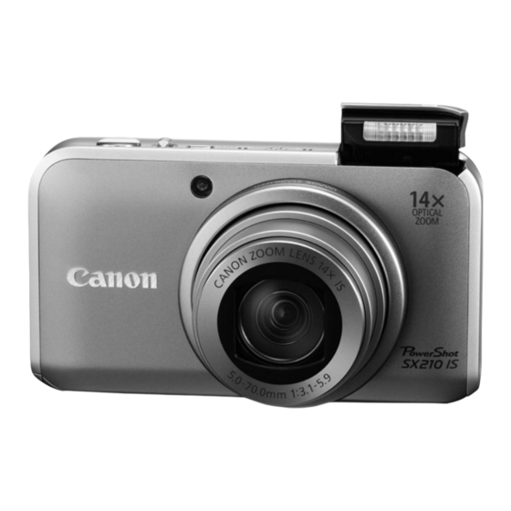 Canon PowerShot SX210 IS Guia Del Usuario
