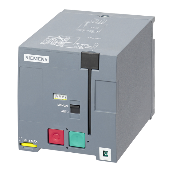Siemens 3VT9200-3MJ00 Instructivo