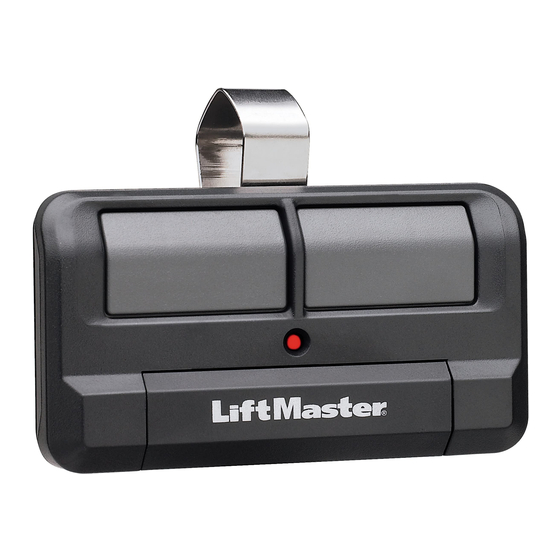 LiftMaster 892LT Manual De Instrucciones