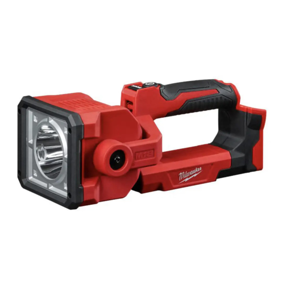 Milwaukee M18 SLED Manual Original