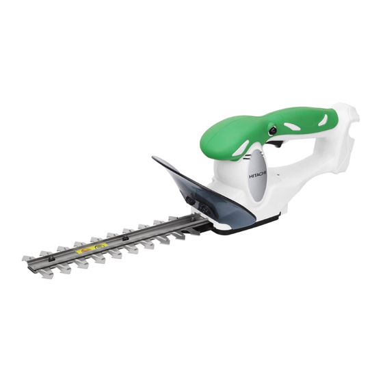 Hitachi Koki CH 10DL Instrucciones De Seguridad Y Manual De Instrucciones
