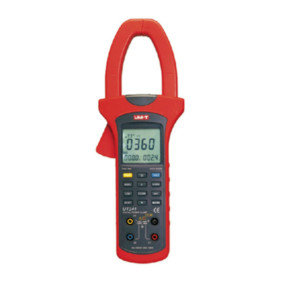 UNI-T UT241 Manual De Operación